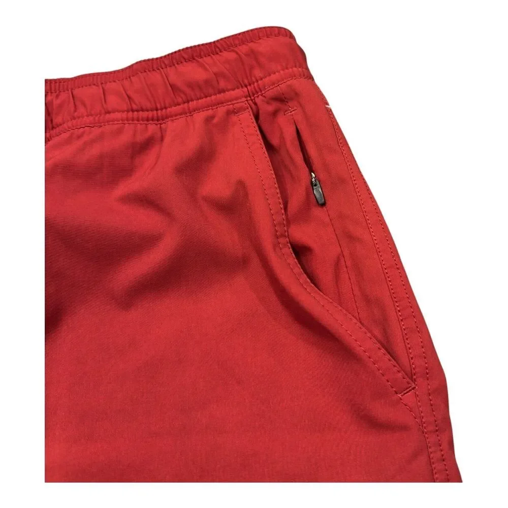 Toes on‎ the Nose Shorts Mens M Medium Cardinal Red Beach Volley Inner Lined